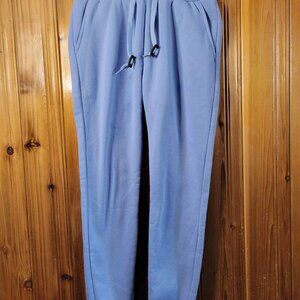 NWT GALAXY HARVIC JOGGERS WOMENS LIGHT BLUE W POCKETS  MEDIUM